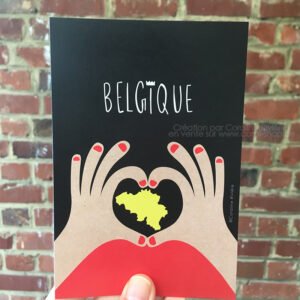 Carte postale - J'aime la Belgique
