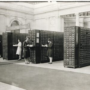 Carte postale - Répertoire Bibliographique Universel Palais du Cinquantenaire, Bruxelles