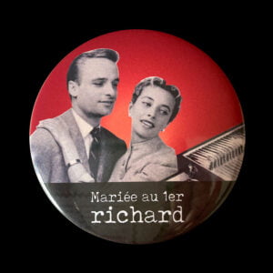 Magnet - Mariée au 1er richard
