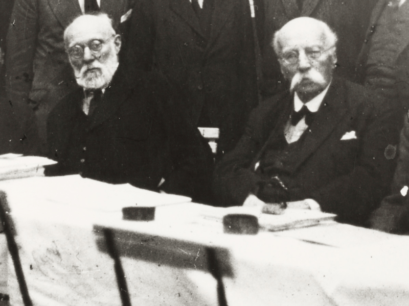 Paul Otlet et Henri La Fontaine