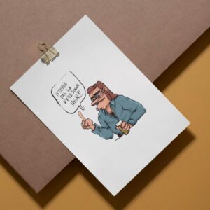 Carte postale - La p'tite soeur