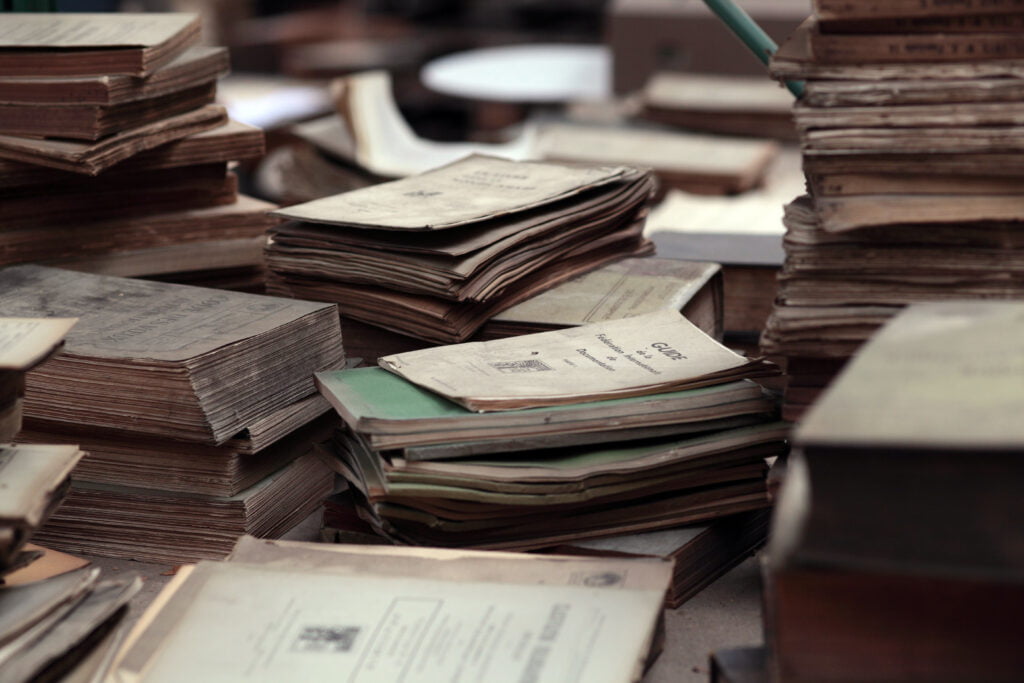 Classement et tri d'archives