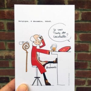 Carte postale - Saint-Nicolas 6 décembre