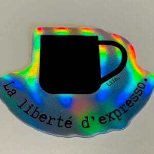 Sticker - La liberté d'expresso