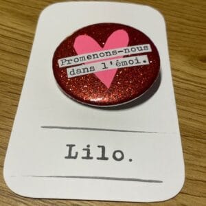Badge - Promenons-nous dans l'émoi