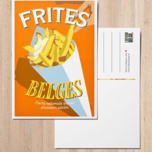 Carte postale - Frites belges