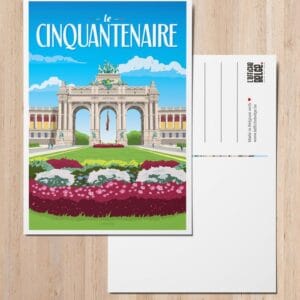 Carte postale - Le Cinquantenaire