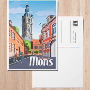 Carte postale - Mons
