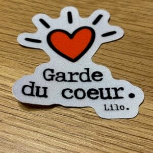 Sticker - Garde du coeur