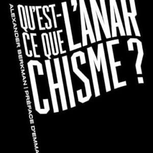Qu'est-ce que l'arnarchie?